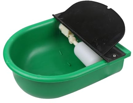 Bol d'alimentation d'eau automatique, abreuvoir pour animaux avec vanne à flotteur, système d'arrosage pour bétail, mangeoire d'eau pour moutons, solution d'arrosage pour bétail, bol d'eau pour