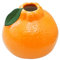 MAGICLULU Kleine Orange Blumenvase Für Hydrokulturpflanzen Und Frische Blumen Minimalistische Tischvase Aus Keramik Für Wohnraumdekoration Rustikaler Stil Für Zuhause