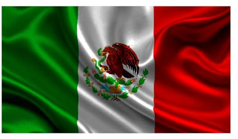 Drapeau du Mexique, Drapeau 90 cm x 150 cm, Grand avec œillets pour mât et cordons pour fixer, léger, pour sports, football, bâtiments, (Mexique 1 pièce)