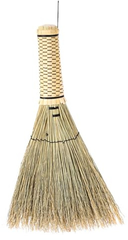 Alipis Barredora De Camas Escoba De Maíz Tejida Mano para Limpieza para Salas De y Habitaciones También Útil para Despejar El Polvo De Escritorios y Superficies De Oficina