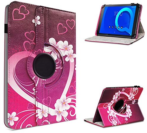 UC-Express Tablet Hülle - kompatibel mit Telekom T Tablet / 2 10 Zoll Geräten - 360 Grad Schutzhülle für Tablets - Tasche - ultradünne Case