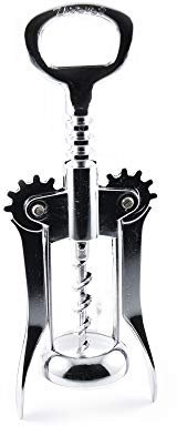 Cavatappi, acciaio inox, vino birra, taglia capsule, leva tappi a spirale 34x29x5