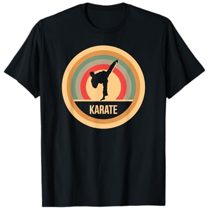 Karaté Rétro Vintage Cadeau Pour Karatéka T-Shirt