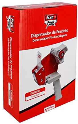 Fixo Pack 87705051 Packband Precisioner Standard Stålblad Ergonomiskt handtag för rullar upp till 132 m