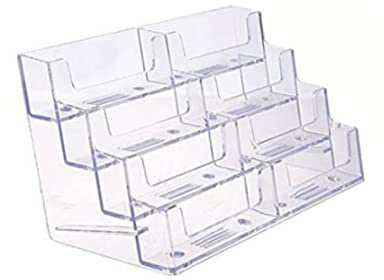 Visitenkartenstand Acrylkartenhalter Visitenkarten Display Stand 8 Pocket Card Display Inhaber Für Desktop Tidy Home Office Accessoires, Visitenkarteninhaber, Visitenkartenstand, Visitenkarte