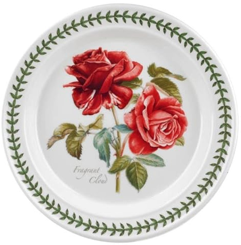 Spode Portmeirion Botanic Roses 25 Centimetre Dinner Plate (Fragrant Cloud)