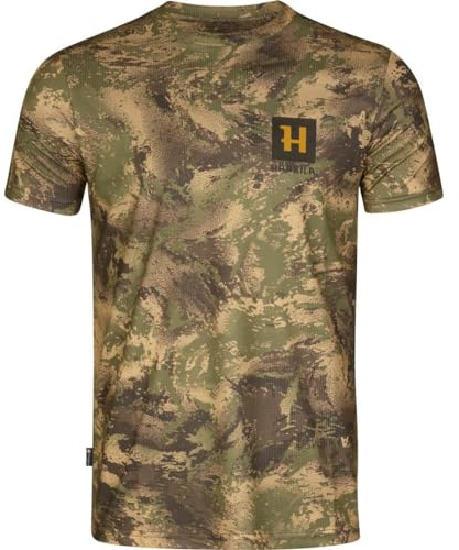 Härkila Deer Stalker Camo S/S t-shirt | professionella jaktkläder och utrustning | skandinavisk kvalitet gjord för att hålla |, Axis Mspforest, XXL