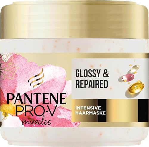 Pantene Pro-V Colour Gloss hårmask med biotin 300 ml för färgat, torrt, skadat hår. Hjälper till att reparera färgskador. Förvandlar hårfärg från trubba till spegelglans