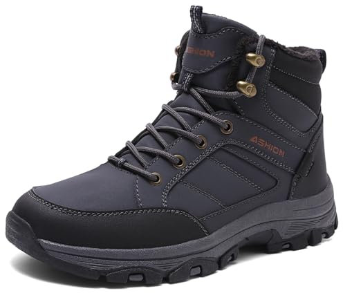 Littleplum Wanderschuhe Herren Trekkingschuhe Leicht Outdoorschuhe Wanderstiefel Herren Stiefel Winterstiefel, CX-Blau, 42 EU