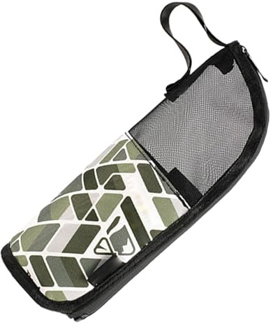 Sac à couverts portable, pochette à couverts camping - Sacs d'argenterie de ,Porte-ustensiles, étui de rangement, sac à fermeture éclair, organisateur de couverts pour paille cuillère fourchette