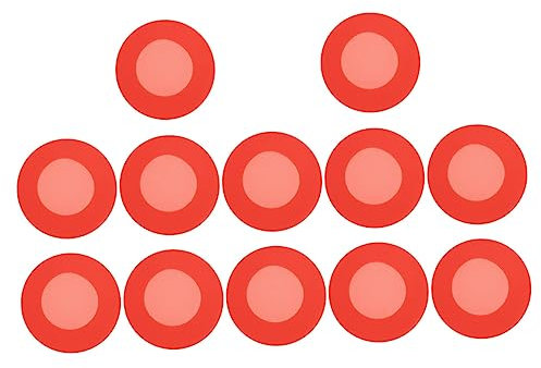 MUCKLILY Silikon-abdeckungszubehör Rot 12er-pack Flexibel Für Den Klinischen Einsatz