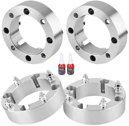 2'' 4x137 Wheel Spacers for 2017-2025 Can-Am Maverick X3, 4x137mm Wheel Spacer with 12x1.5 Studs & 110mm Bore for 2019-2025 Talon 1000R 1000X, 2016-2024 Pioneer 1000