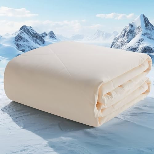 Autsel Manta Refrescante de Verano, 200×220CM Manta Verano de Doble Cara con Fibra de Enfriamiento, Transpirable Suave Anti Estático Alivia Sudor y Ayuda Sueño para Cama, Sofá