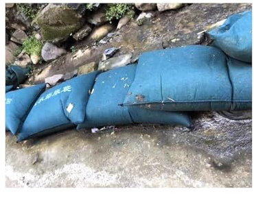 Hochwassersäcke, 10 Stück Sandloser Sandsack, Selbstabsorbierender Hochwasserschutz-Sandsack, Dicker Canvas-Sandsack, Für Den Hauseingang, Garagenbalkon(25x100cm)