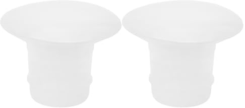 ULDIGI Inserts de Bride pour Pompe en Silicone Souple 2pcs, Conception Portable Aspiration Améliorée, Adaptés pour Collecte de Lait Facile et Confortable