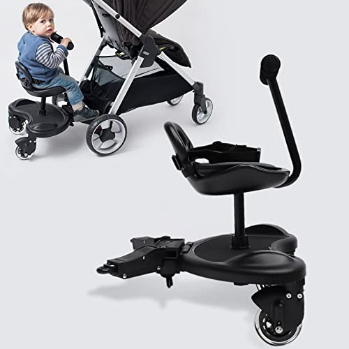 MEHOOSPVN Tavola per tutti i passeggini con sedile, pedana universale adatta per bambini da 2 a 6 anni, pedana universale con un carico massimo di 55 libbre