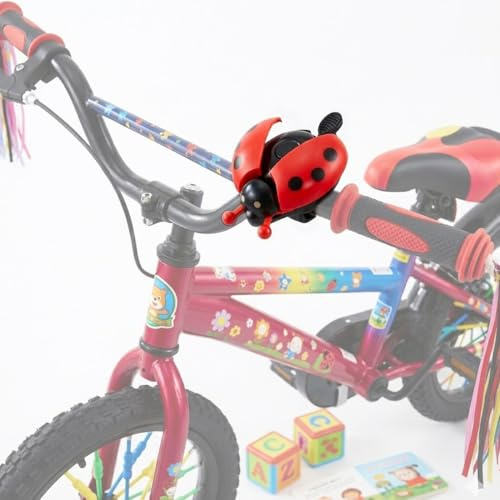 ZAKTUS Fahrradklingel Kinder - tolle Motive für Mädchen und Jungen, klingelt laut, einfache Montage - Klingel für Fahrrad, Kinderfahrrad, Roller, Laufrad