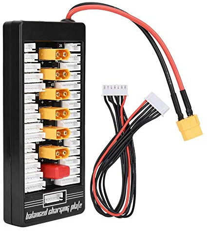 Multi-Parallele Ladekarte, XT60-Stecker 2S-6S Lipo-Batterie Parallele Ladekarte Für RC-Ladegerät B6AC A6 720i