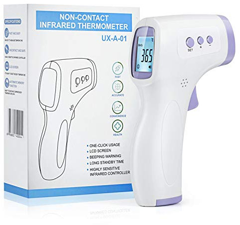 ZYC Forehead Non-contact Infrared Body Thermometer Gun ABS for Adults Children Lcd Display Digital Laser Temperature Tool