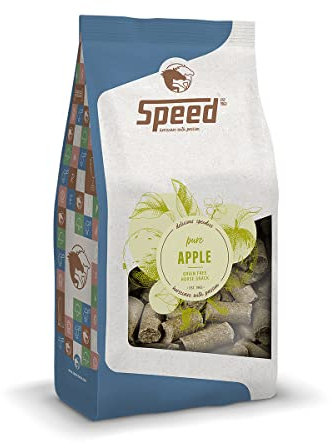Speed Delicious speedies Pure Apple, Pferdeleckerli mit Apfelgeschmack, getreidefrei, Beste Zutaten, einfach praktisch (1 kg)