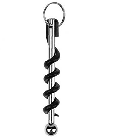 TOSSPER Portable Opener Bottiglia di Vino Opener Mini Cavatappi con Portachiavi Professionale in Acciaio Inox Cameriere Party Favors Giudizi Souvenir
