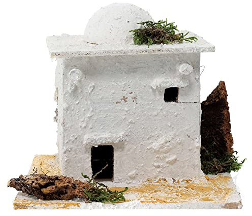 Holyart Casetta in Stile Arabo con Cupola per presepe Napoletano di 6 cm