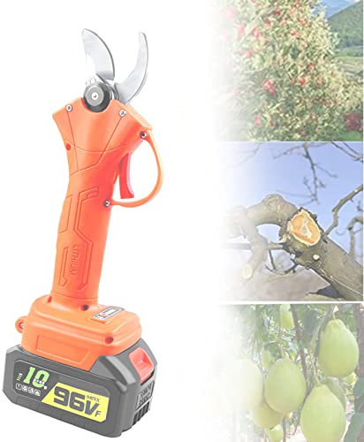 Tijeras de podar, Tijeras de podar eléctricas Profesionales Tijeras de podar eléctricas inalámbricas para setos, árboles, Frutas, arbustos, huertos Hoja SK5 21V