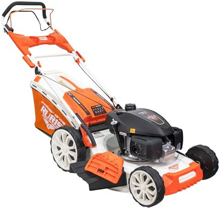 RURIS Rx555s 5,2CH Honda, 530mm, borsa 65l, regolazione centrale, propulsee automatica, quattro funzioni: recupero in sacchetti, deflettore laterale, mulching, deflettore posteriore, pulizia