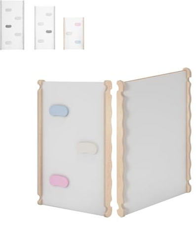 MAMOI® Rutsche Indoor, Rutschbrett für Klettergerüst, Kinderrutsche aus Holz für Kletterdreieck und Kletterbogen, Holzrutsche/Yarnwood für Baby