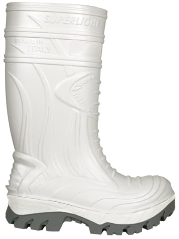 COFRA THERMIC White S5S Met Nombre Botte PU/Caoutchouc Antistatique Blanc/Perle Thermique Sécurité de Travail, Blanc, 44/48 EU