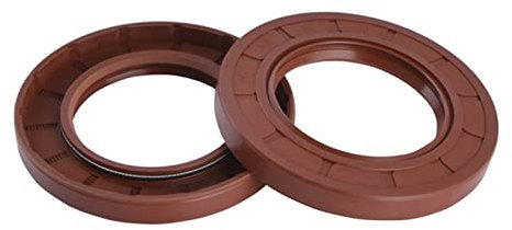 2 Stück FKM FPM FR Fluorkautschuk-Skelett-Öldichtung 24/25 x 32/34/35/40/42/45/47 x 4/5/6/7/8/10 mm, ölbeständiger Reduzierring for Hydraulikteile (Größe : 25x32x6)