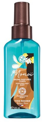 Yves Rocher Bruma Corporal Perfumada Monoi - Ambientador Perfumado para Cuerpo y Cabello - Sensaciones y Fragancia de Verano - 96% Ingredientes Naturales - Fabricado en Francia - 125ml