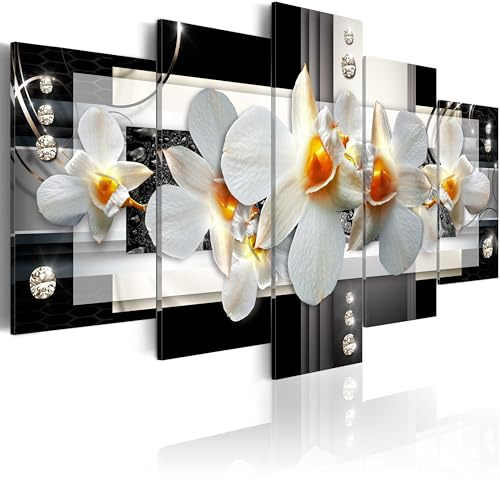 B&D XXL Acrylglasbild 200x100 cm 5 Teilig Wandbild auf Acryl Glasbilder Kunstdruck Moderne Acrylglas Platte Wanddekoration Geschenke Heimdekoration Glasbild b-A-0099-k-n