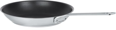 Cristel - Poele en inox brossé Revêtement Exceliss collection 1826 Ø24 cm - CRISTEL
