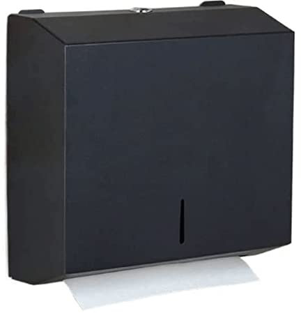Distributeur Papier Distributeur de serviettes en papier mural en acier inoxydable grande capacité porte-serviettes en papier distributeur de serviettes de cuisine salle de bain Facile à utiliser