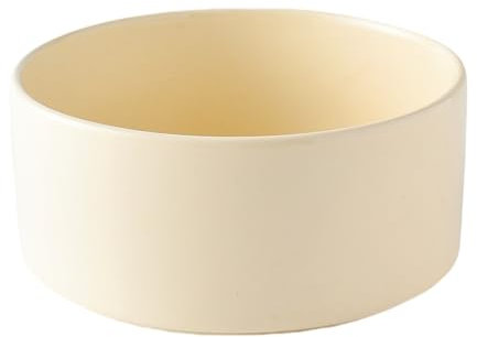 Welloyed Keramik-Hundenapf für kleine und mittelgroße Hunde, 15,2 cm, glänzende Glasur, für kleine und mittelgroße Hunde, robuster, rutschfester Futternapf, lebensmittelecht, spülmaschinen- und