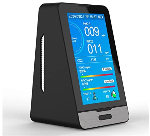 Detector de gas, detector de fugas de gas, Medidor de concentración de dióxido de carbono DM73B-wifi, medidor de CO2, Detector de Gas de alta precisión, probador de Sensor de Monitor PM2.5 para el hog
