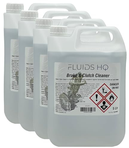 Brake & Clutch Cleaner 20L - Removes Oil, Grease, Dust, and Debris - Powerful Degreaser for Automotive Parts