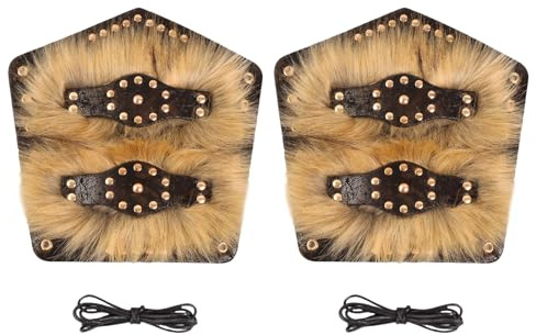 Asukohu Nieten-Handgelenkschoner, Zubehör, PU-Leder, Handgelenkmanschette mit Nieten, verstellbare Armbänder für Motorradfahren, Retro-Armband