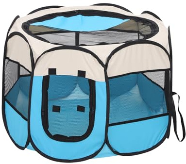 Katzenzelt - Mesh Halbgeschlossenes Gehege Für Hauskatzen - Atmungsaktive Freigehege Für Garten Terrasse Camping Reisen Kleintiere Entenküken Hamster Küken Meerschweinchen Igel