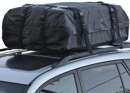 Takbagagehållare - vikbar väska med 15 kubikfot, 600D Oxford