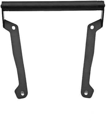 SHYYBD Support De Plaque Navigation GPS pour Moto, pour Smartphone pour VOGE Valico 525DSX DS525X 2022-2025, Accessoires Support Barre Avant GPS(Noir2,22 mm)