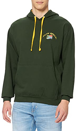 Supportershop Südafrika Rugby-Kapuzen-Sweatshirt