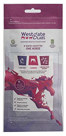 WESTGATE LABORATORIES WORM COUNT KIT (NEW) - ONE HORSE