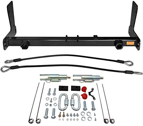 BX1139 Tow Bar Base Plate Bracket Replacement for Blue OX Compatible with Jeep Wrangler JL JLU 2&4 Doors 2018-2025 （All Models With Standard Bumper）