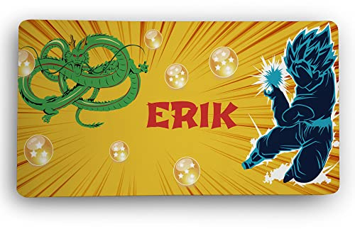 Tapis de Souris Dragon BallCustom Mousepad. Tapis de Souris Gaming. sous-Mains de Bureau. 800 * 400 * 2mm. Dessous en Caoutchouc antidérapant. Dragon Ball