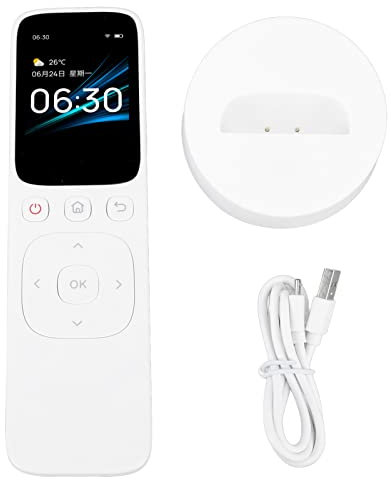Télécommande WiFi Rechargeable Portable, Télécommande Universelle Infrarouge Longue Portée, Synchronisation Intelligente, écran de Contrôle Central WiFi, Télécommande IR pour