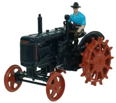 Britains Fordson Major Tractor Model with Steel Wheels - Limited Edition Collectible Diecast Metal Toy Tractor - Suitable for Ages 3+ Years