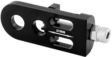 Générique Tendeur de chaîne pour Les vélos - 7.27x2.65x1.42 cm Bikes Tension Chain Tension Ridlers | Aluminium DE Ligne DE Ligne DE BICYLEME À SPEE
