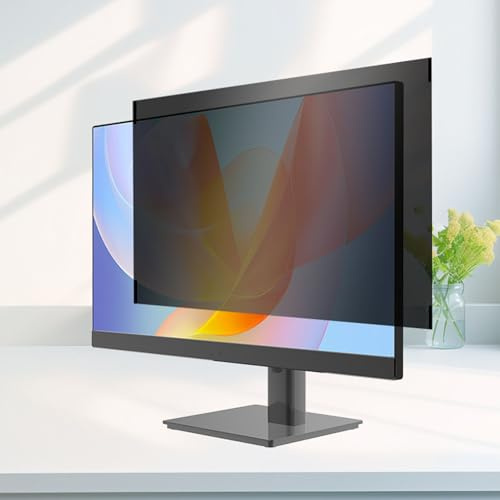 Vikye Filtre de confidentialité pour écran D'ordinateur de 22 Pouces pour Moniteur à écran Large au Rapport D'aspect 16:9, Filtre de confidentialité pour Moniteur D'ordinateur (Une pièce)